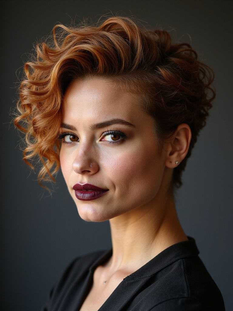 curly pixie cut planning