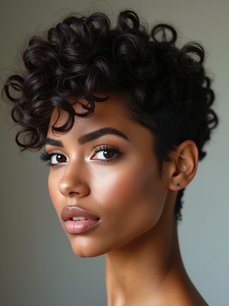 curly pixie transformative boldness