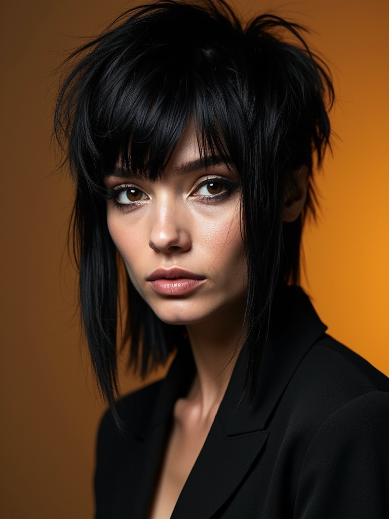 customize your shag mullet