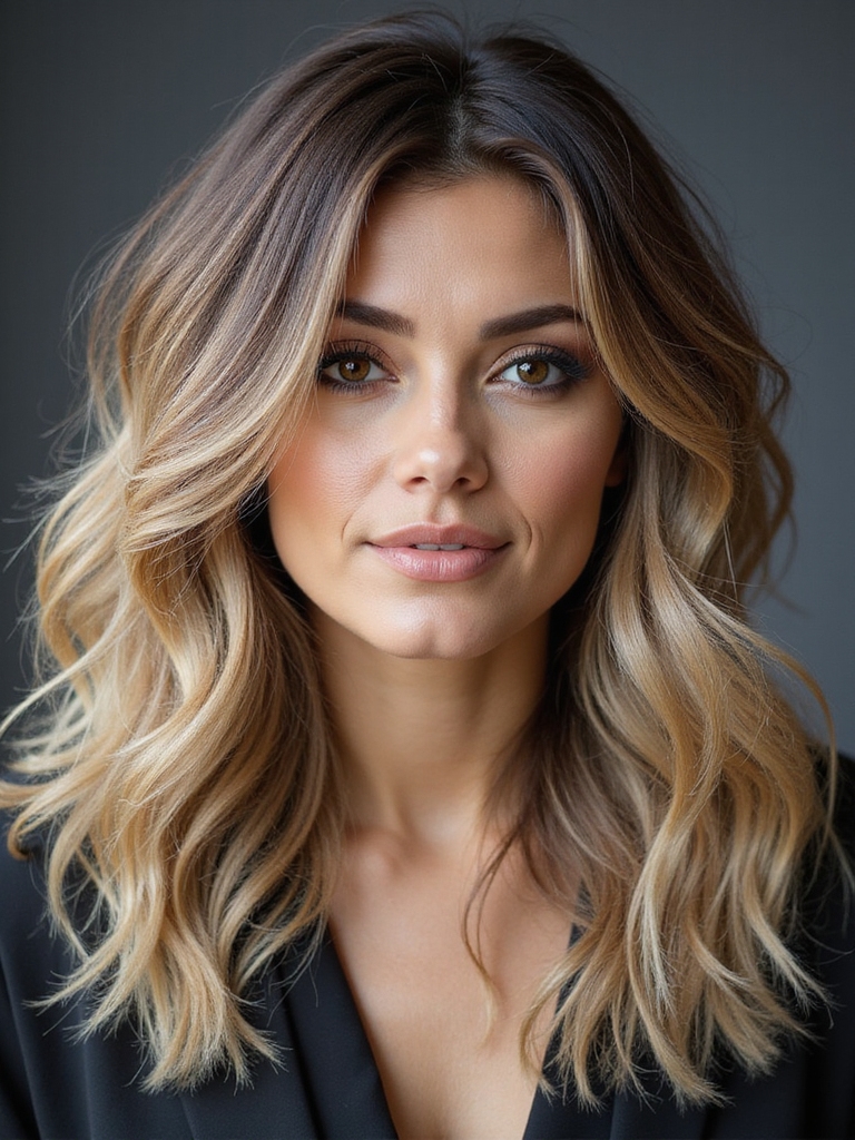 darker roots lighter tips