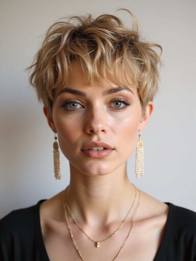 delicate accessories elevate pixie