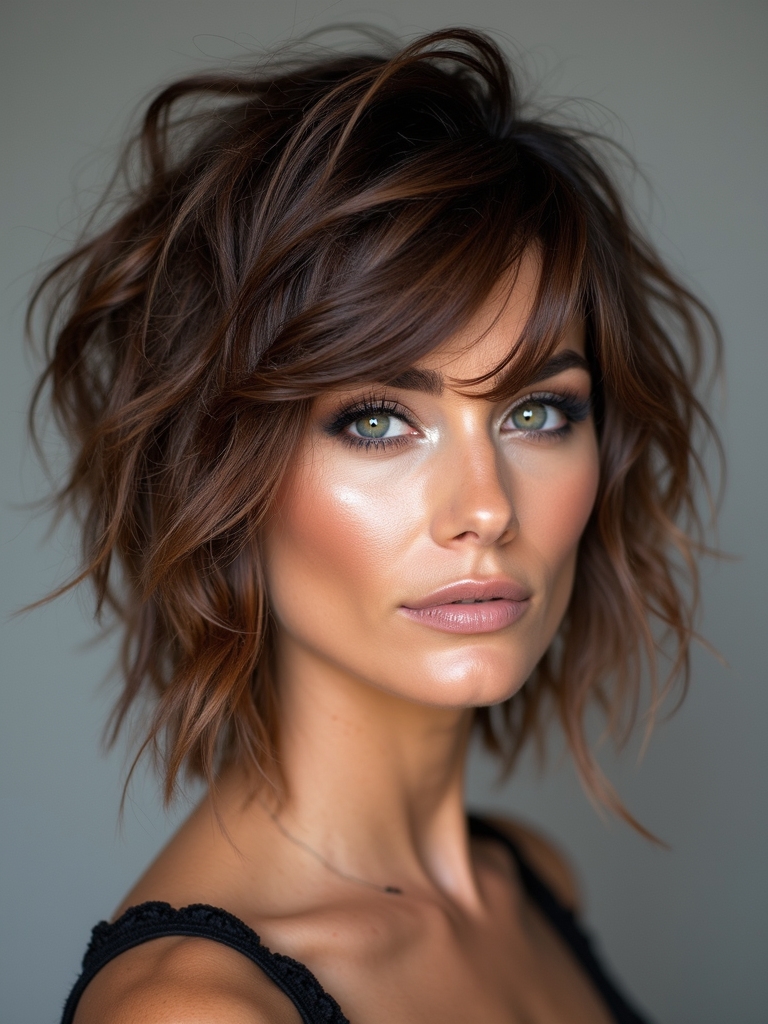 dimensional balayage with shadow roots