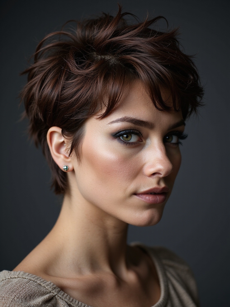 edgy textured versatile layered silhouette