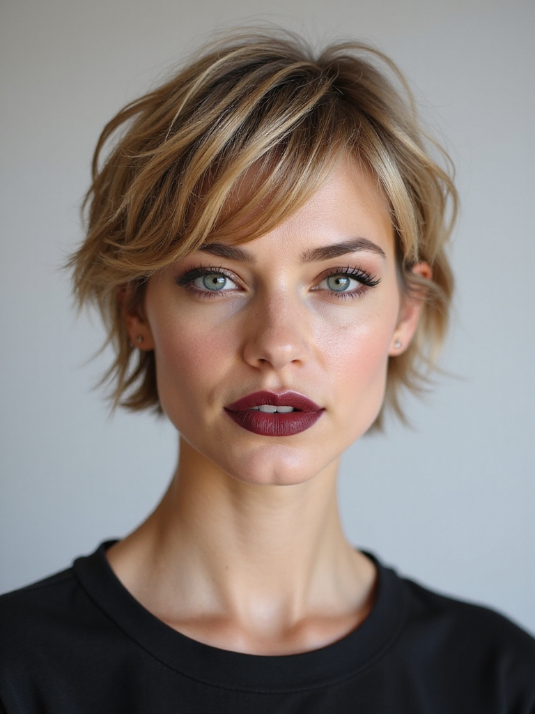 edgy versatile longer pixie