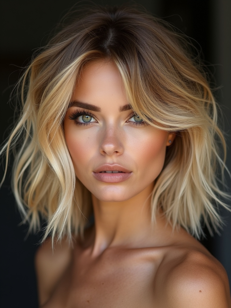 effortless 90s face framing movement