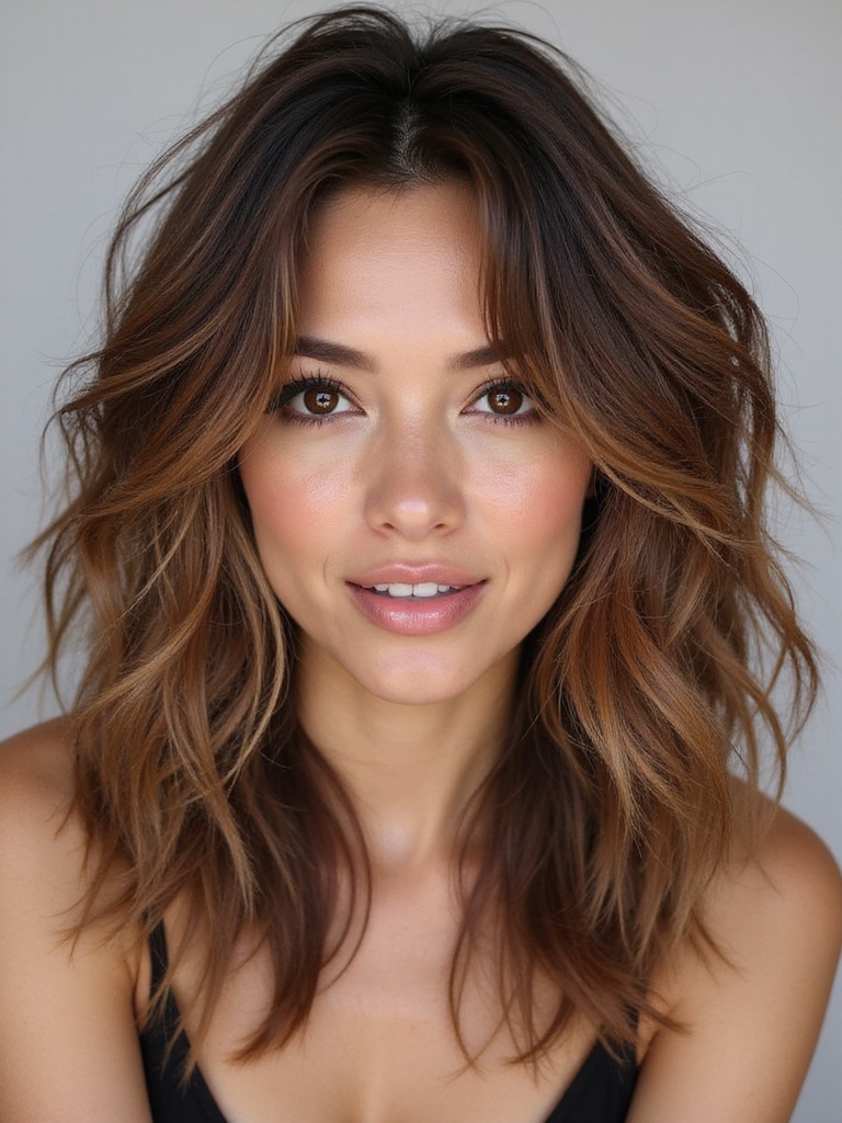 effortless five minute tousled layers