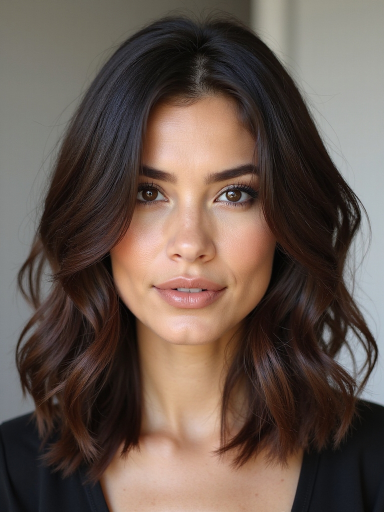 effortless medium layered haircut styles