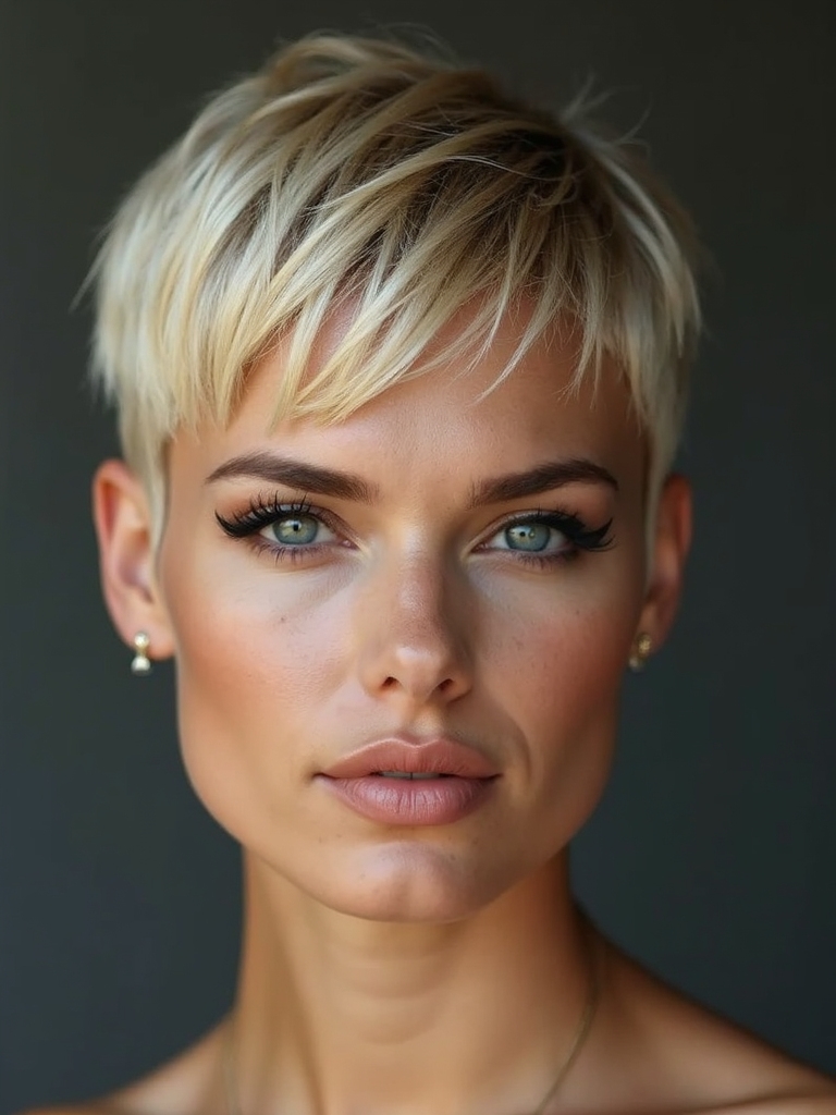 effortless modern pixie chic