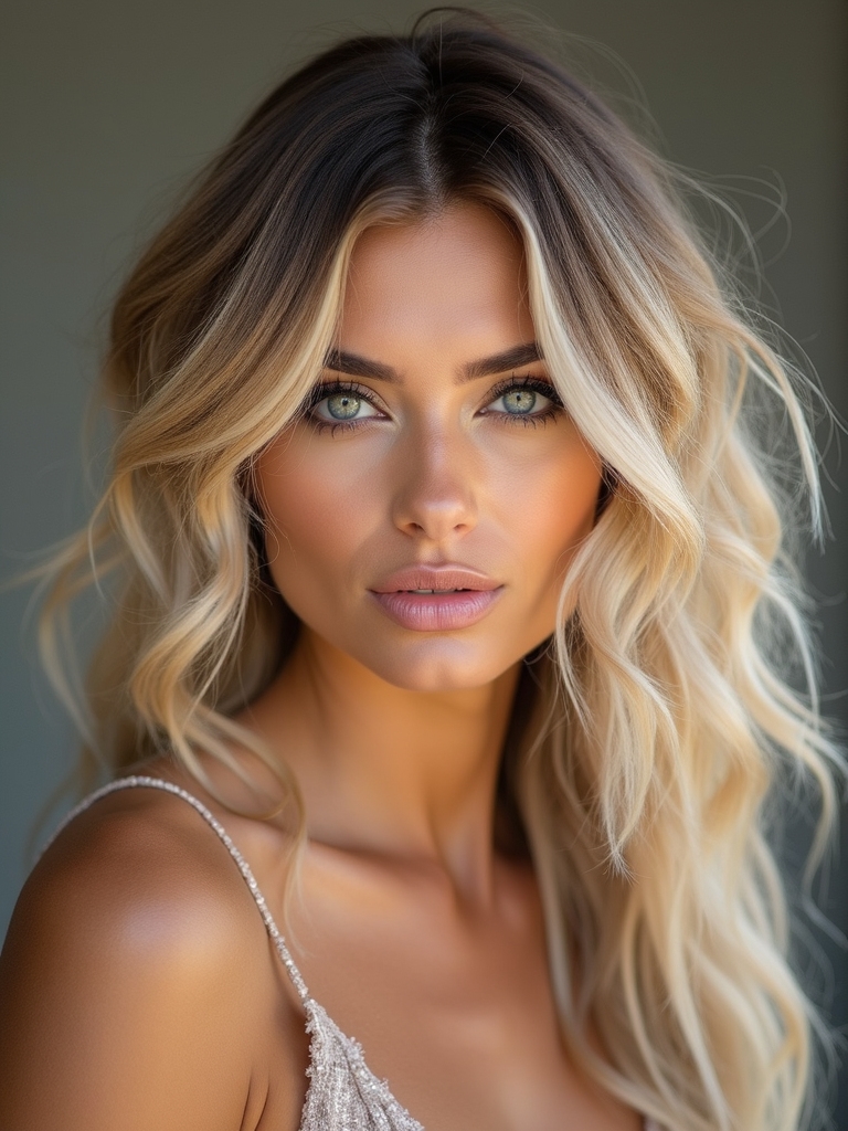 effortless textured feathered layers