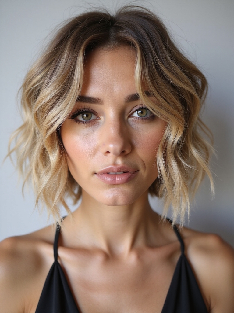 effortless textured layered bedhead