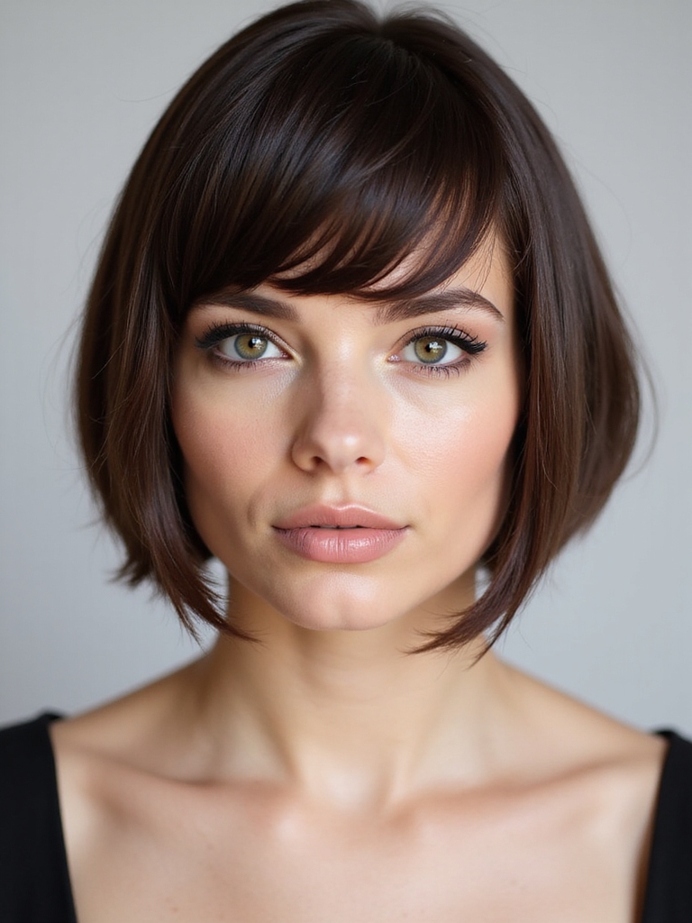 effortless ultra short minimalist bob