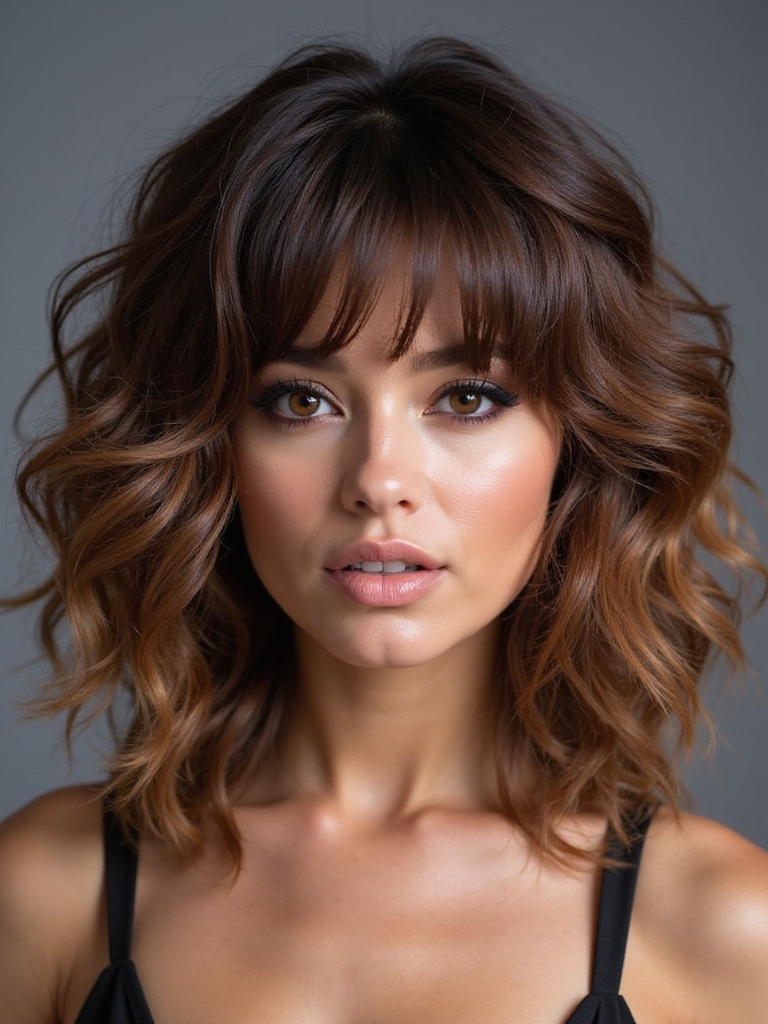 effortlessly textured choppy layers