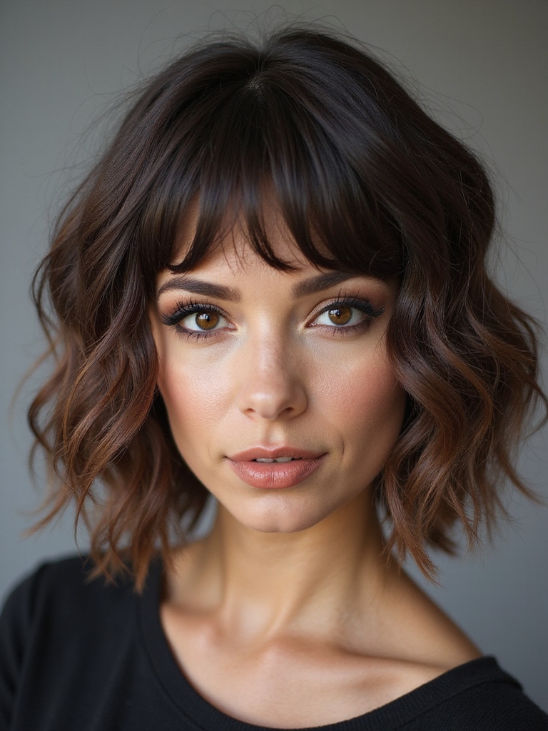 effortlessly textured vintage shag