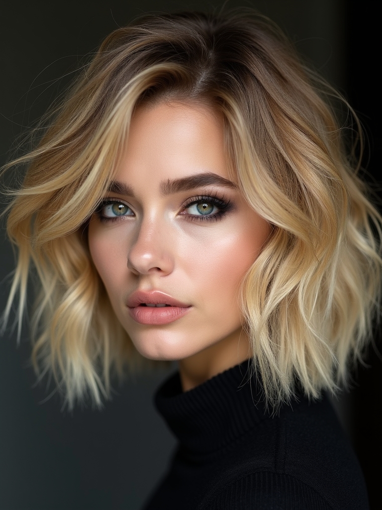 effortlessly tousled european elegance