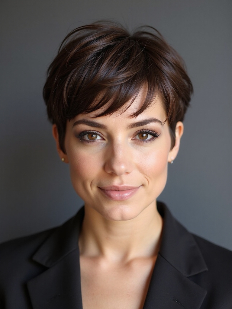 elongated pixie with layers