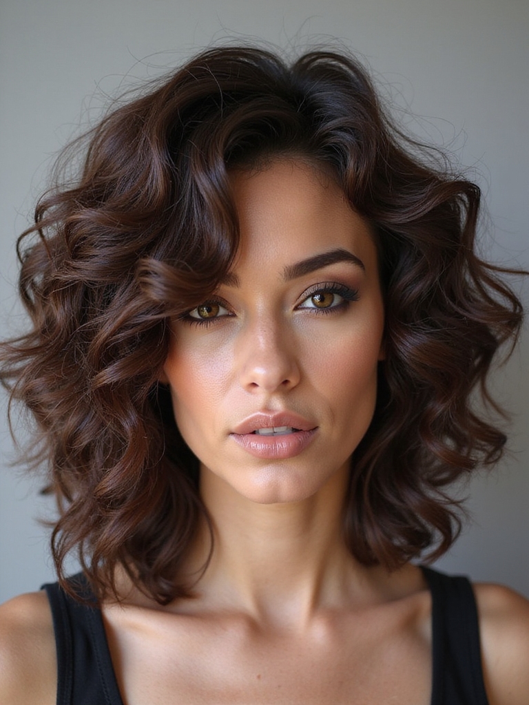 embrace layered natural curls