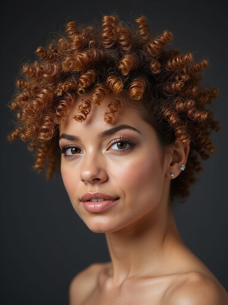 enhance natural curly volume