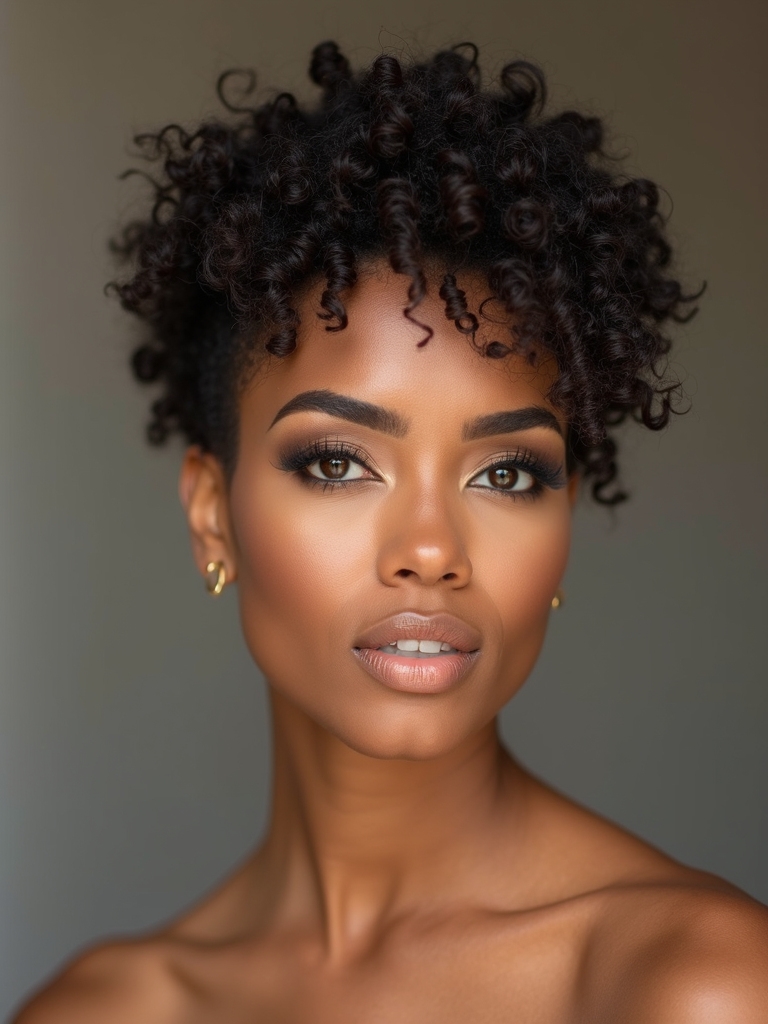 everyday celebrity inspired curly pixie