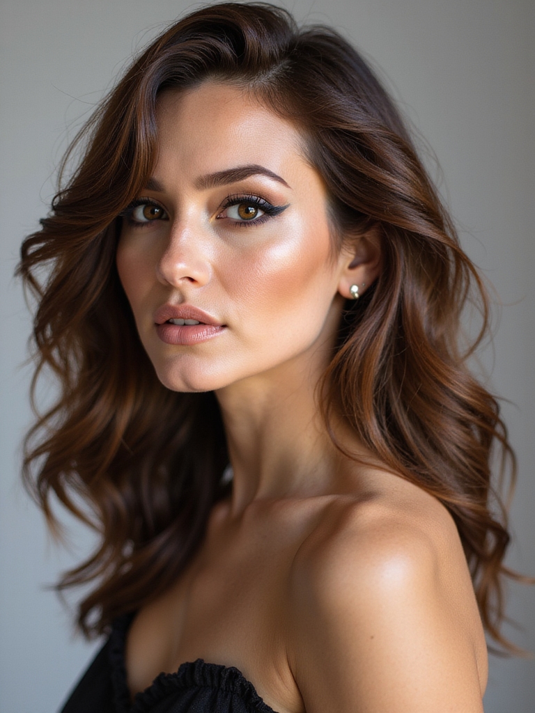 face flattering layered haircuts