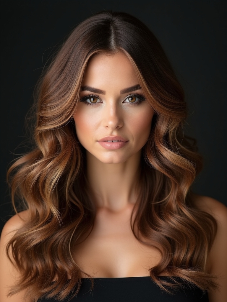 face framing layers enhance features