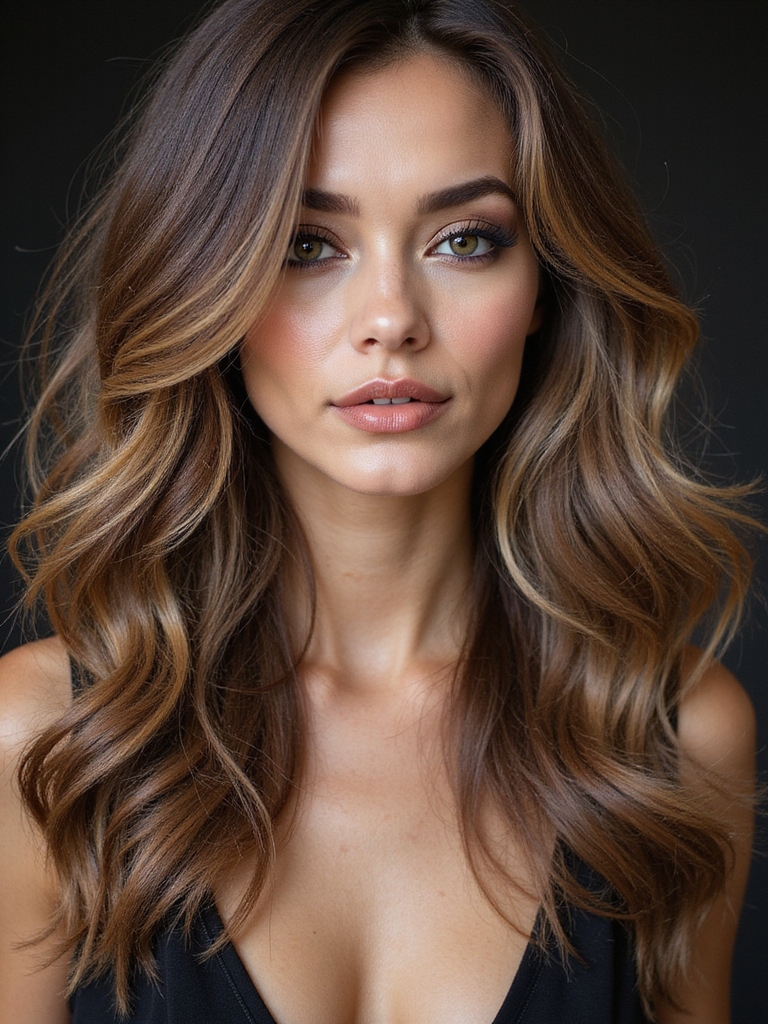 face framing shaggy layered movement