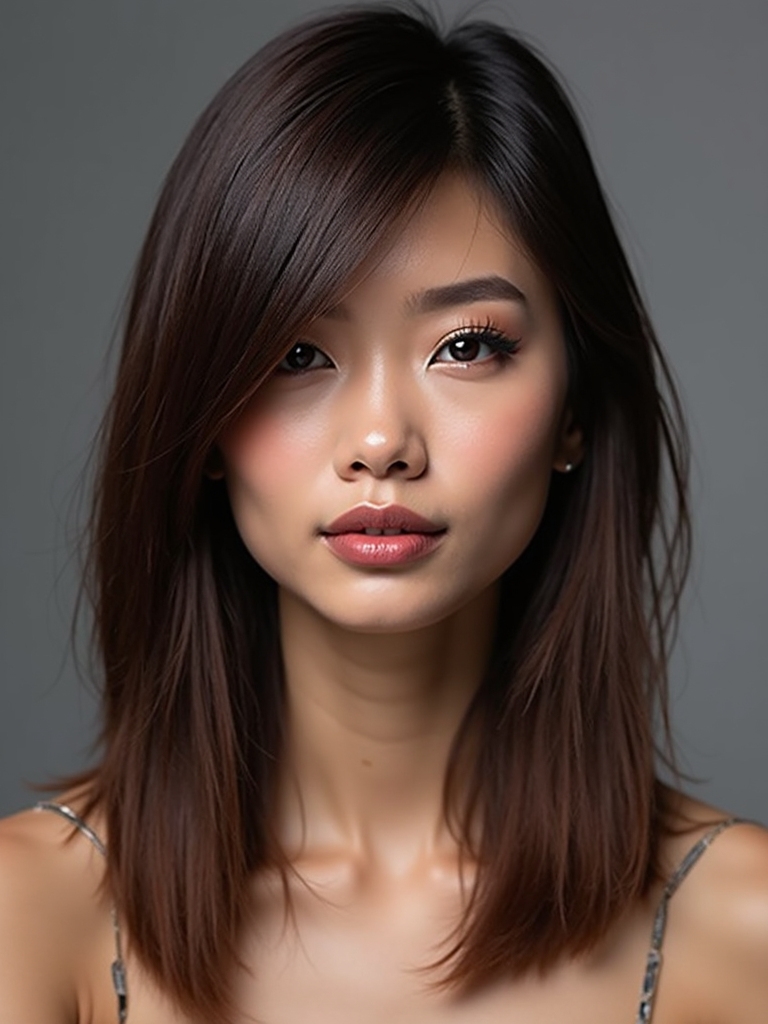 face shaping soft layered movement