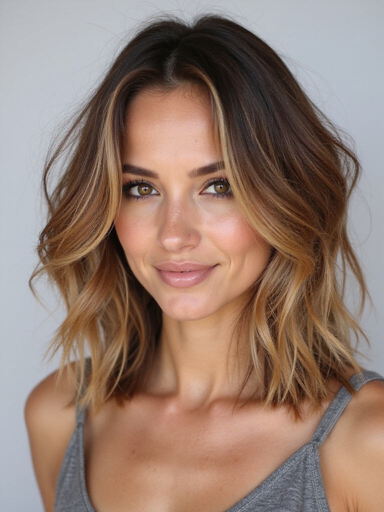 feathered layers for seamless texture