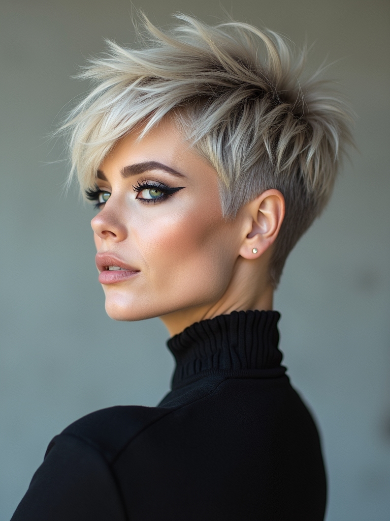 feathered wispy pixie bangs