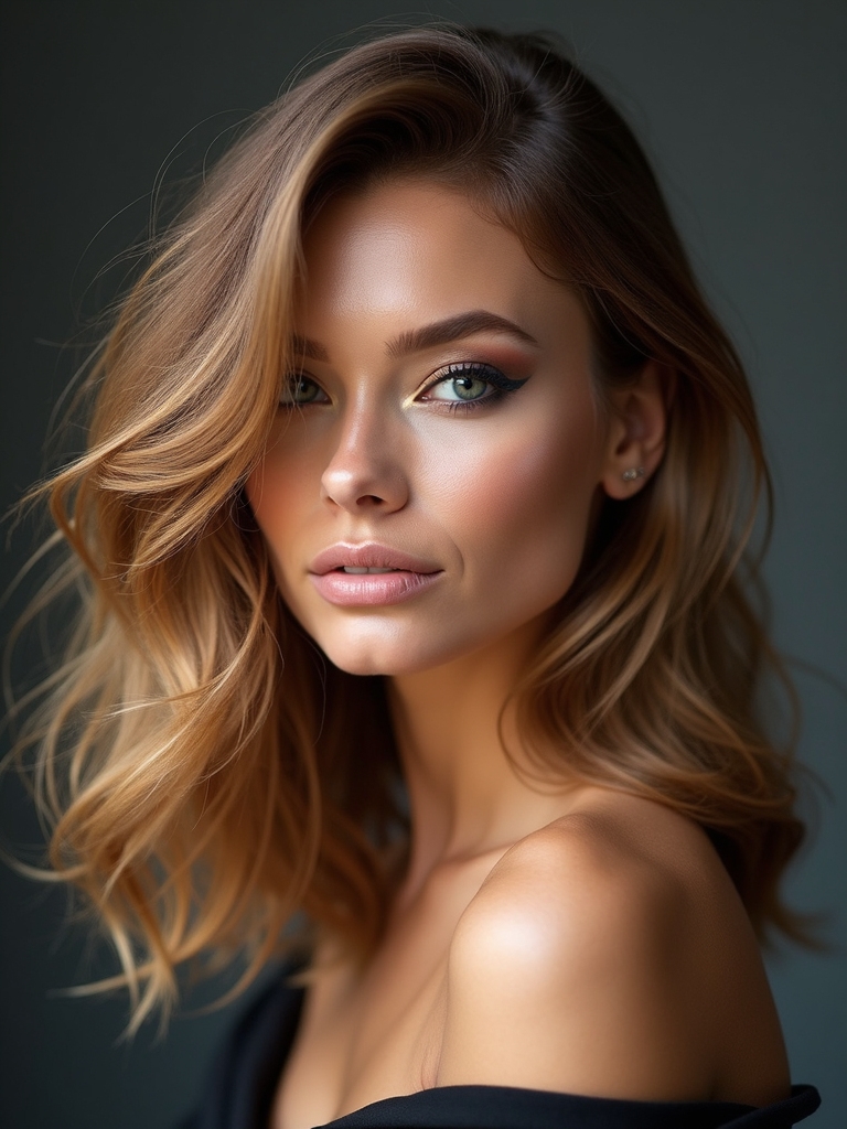 flattering wispy layered haircut