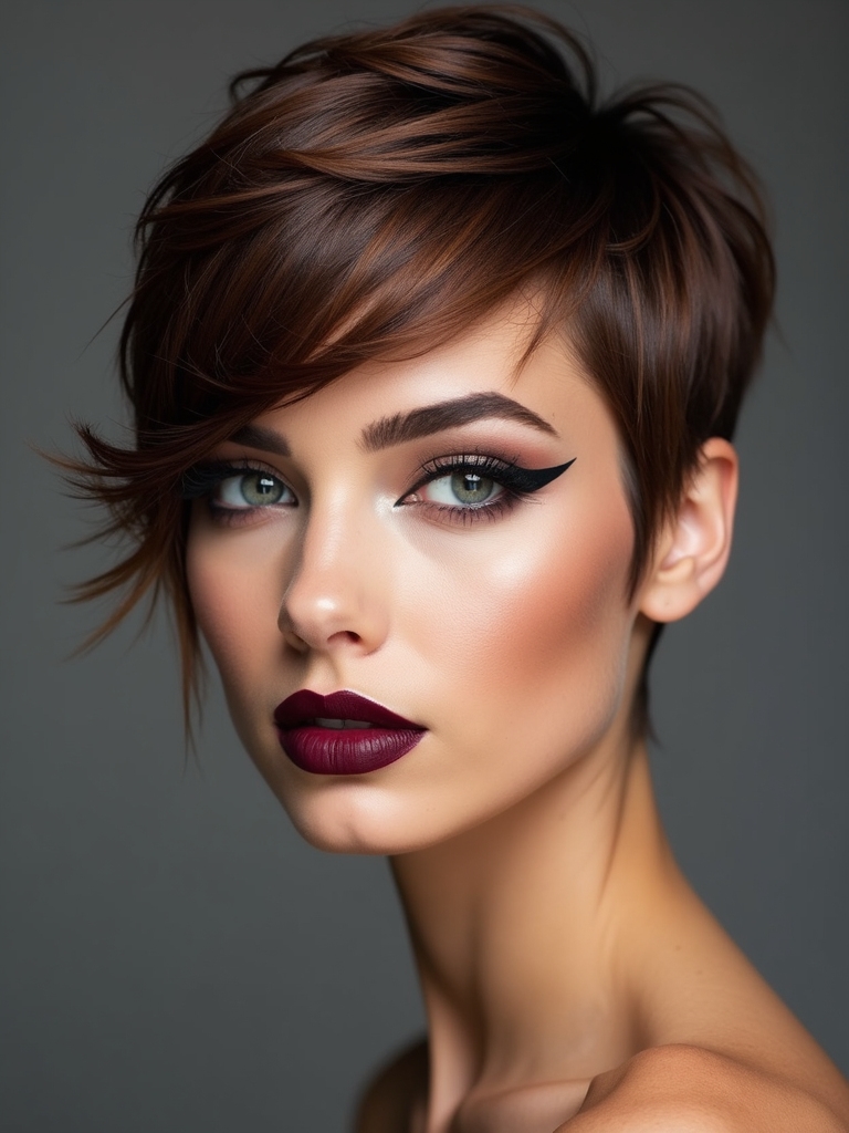 flexible textured pixie styles
