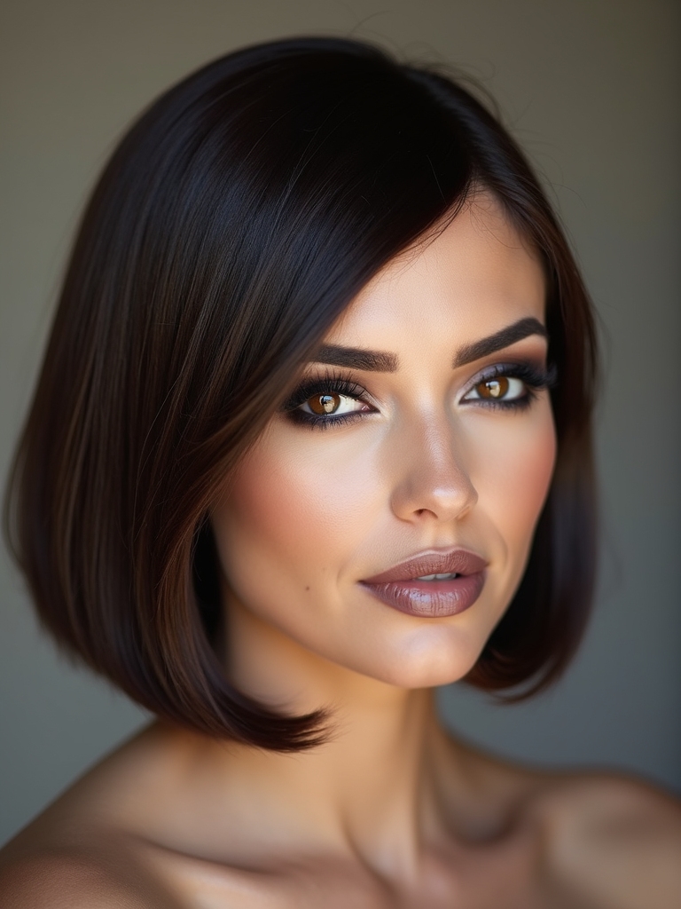 fresh polished short bob