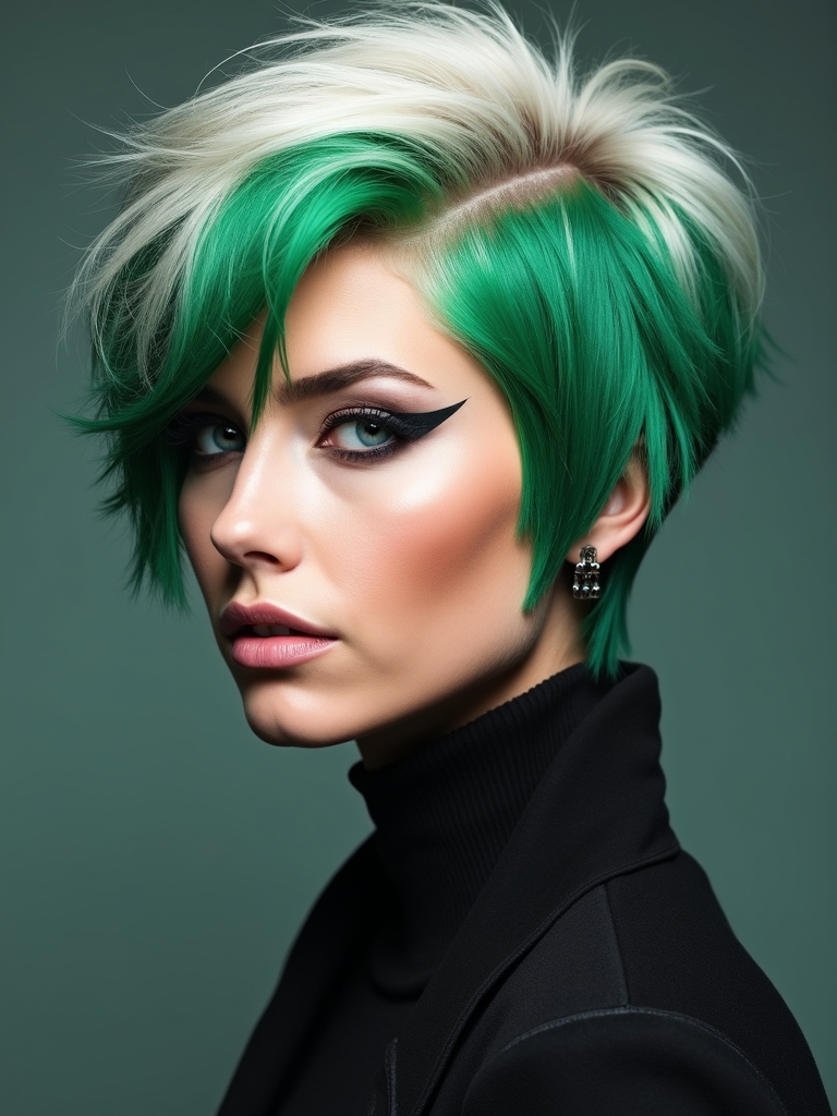 high contrast multi tonal colorplay