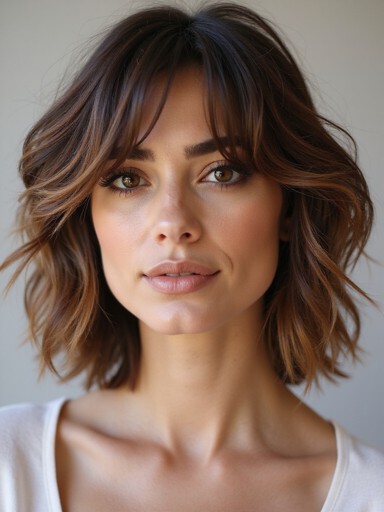 highlights add dimensional shag