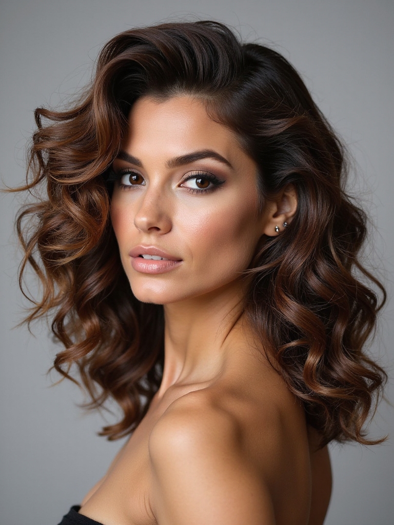 layered curls preserve length