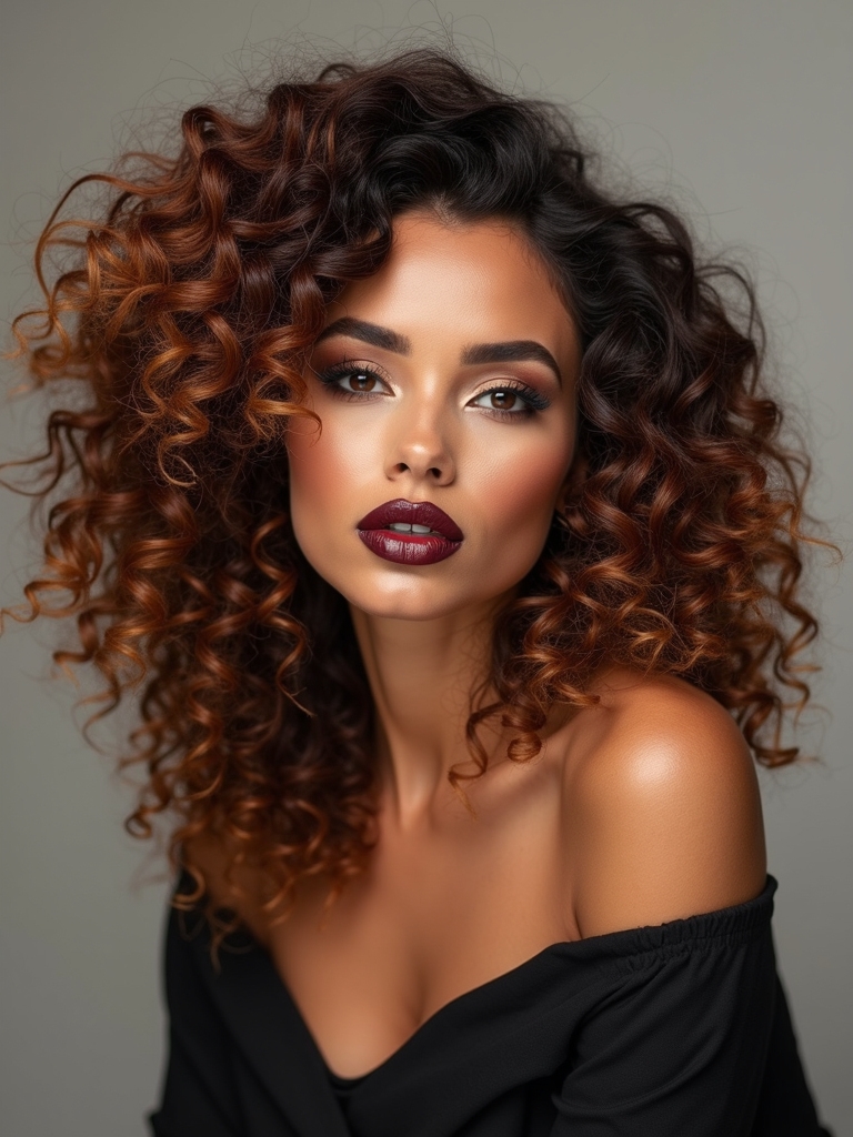 layered cuts enhance curl bounce