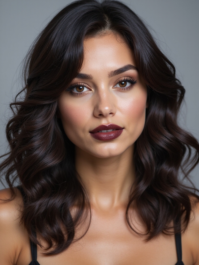 layered cuts for thick hair