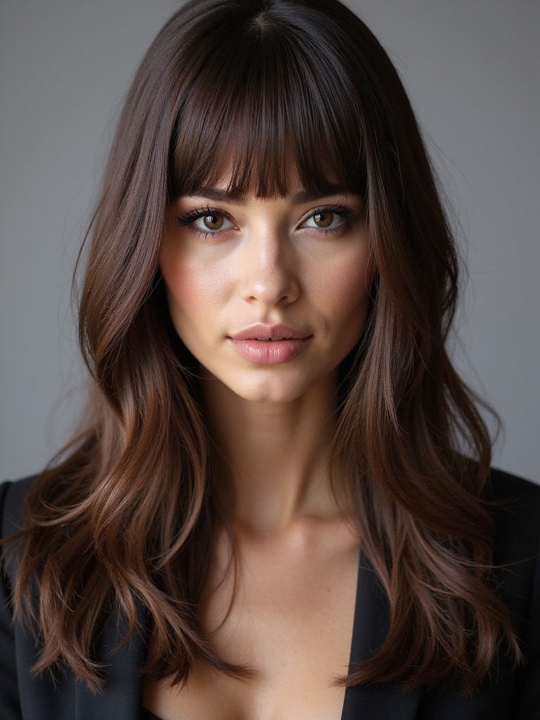 layered cuts match face shapes