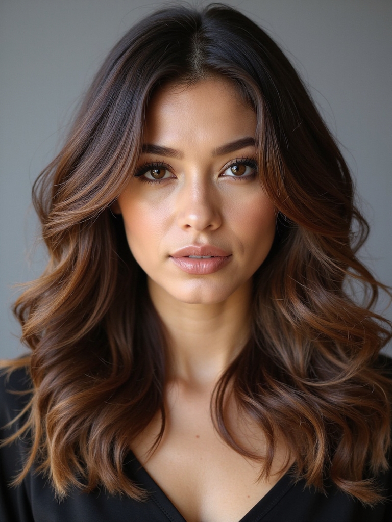 layered long hair movement