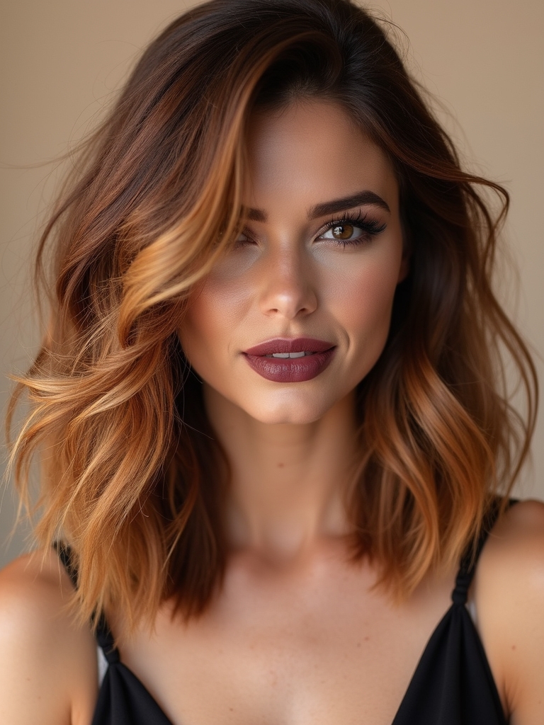 layered medium length haircuts update