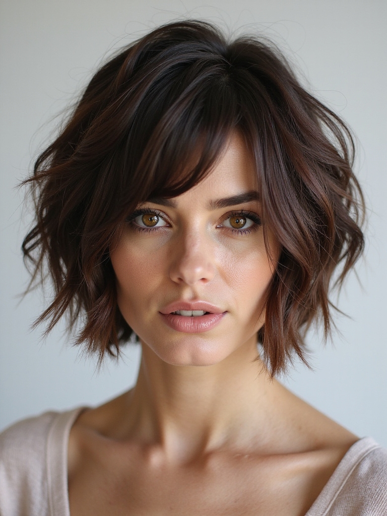 layered short hair benefits