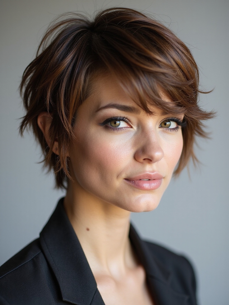 layered short hair styles