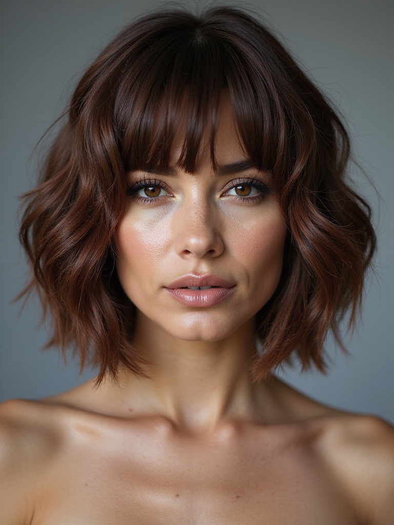 layered stacked bob volume