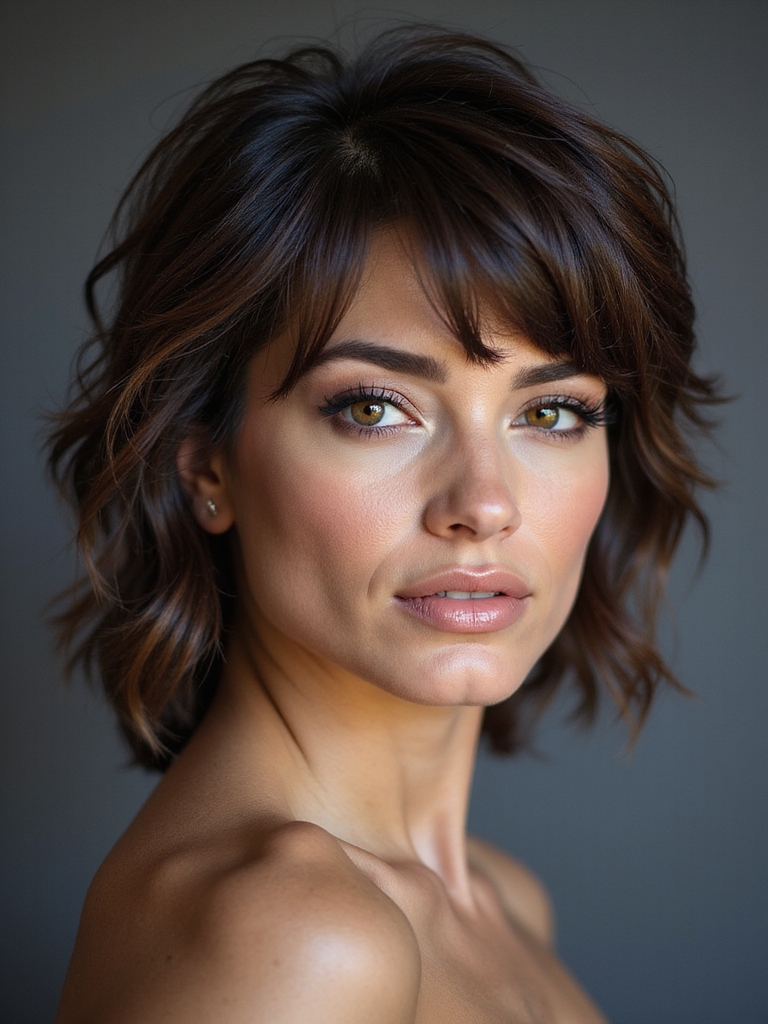 layered textured mullet movement