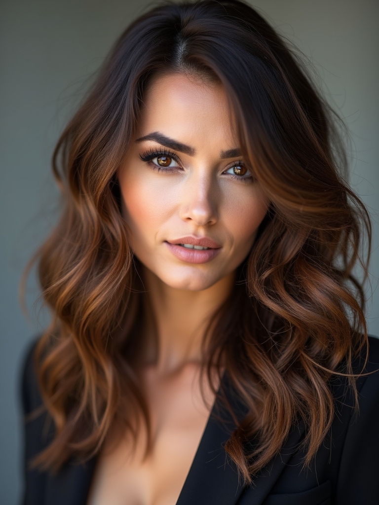 layered v cut adds movement