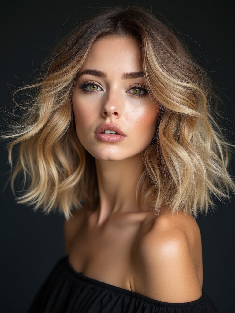 layering for tousled movement