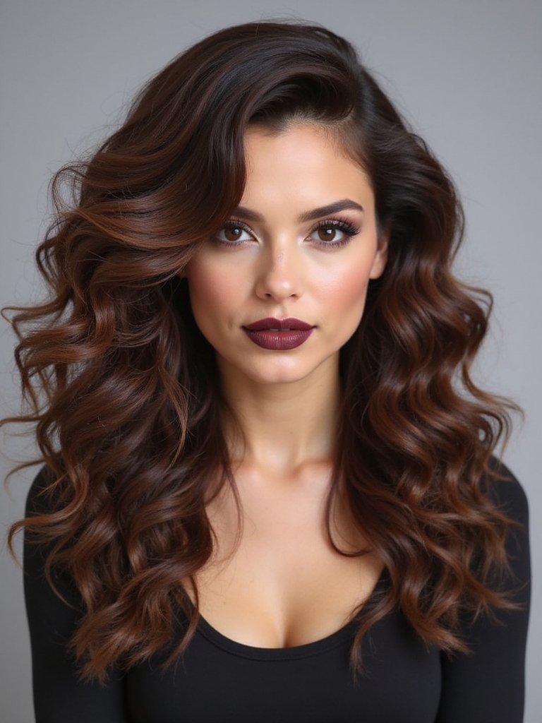 layers define curls reduce bulk