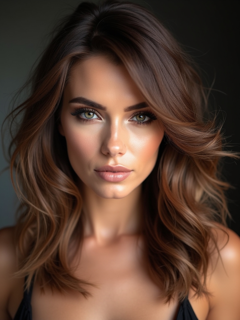 layers flatter every face shape