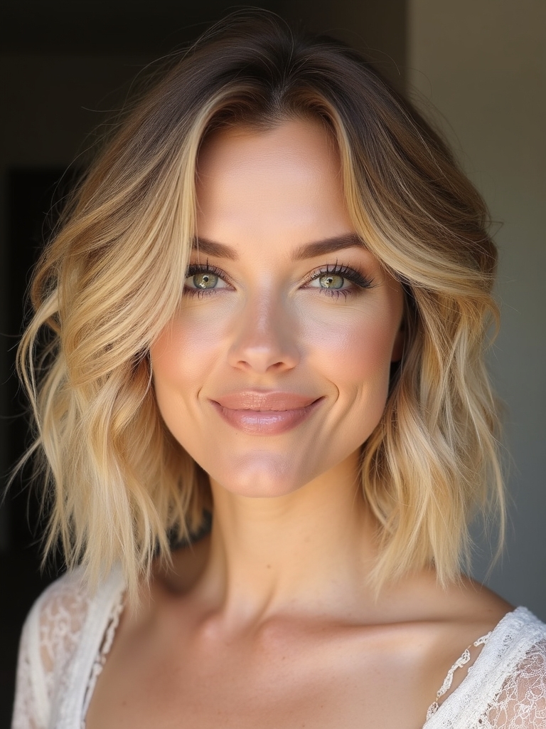 layers for fuller bouncy hair
