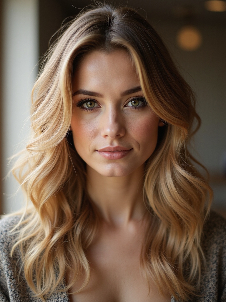 layers highlight facial features