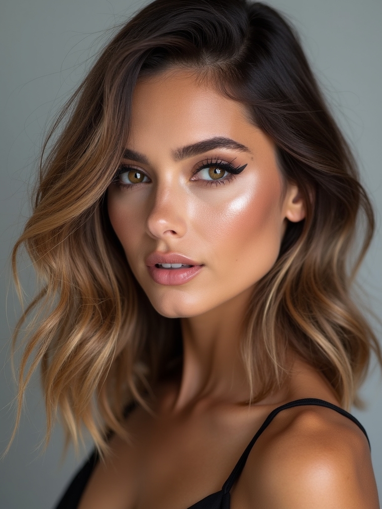 layers highlight facial features